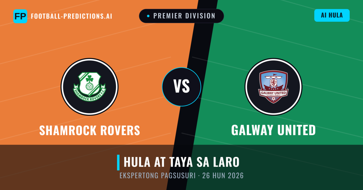 Shamrock Rovers vs Galway United — hula at preview ng laban