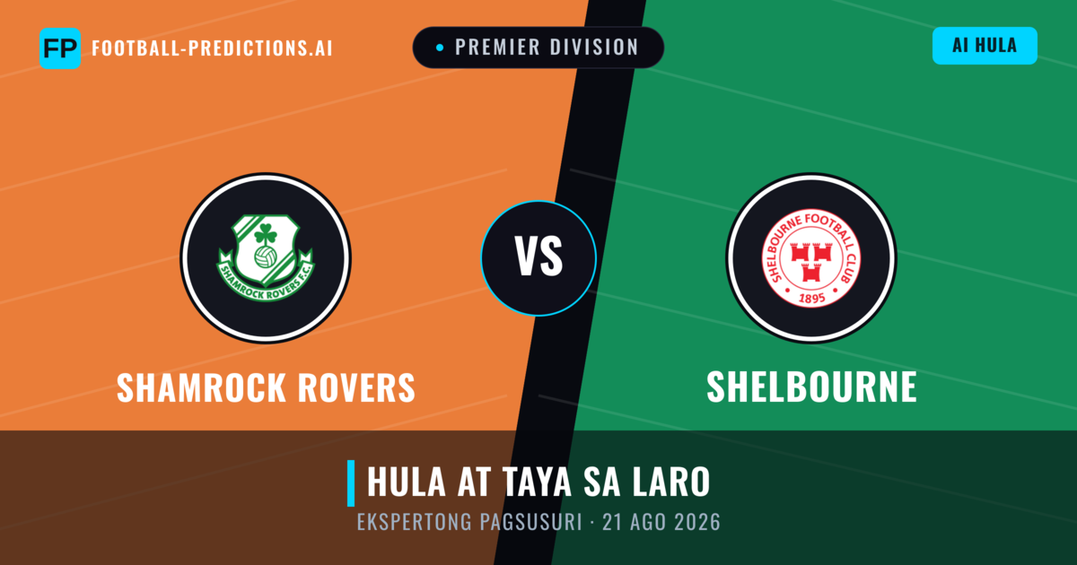 Shamrock Rovers vs Shelbourne — hula at preview ng laban