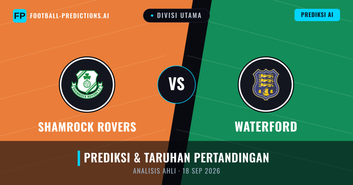 Shamrock Rovers vs Waterford — prediksi dan pratinjau pertandingan