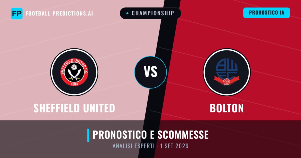 Sheffield United vs Bolton — pronostico e anteprima del match