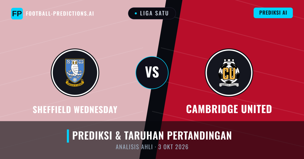 Sheffield Wednesday vs Cambridge United — prediksi dan pratinjau pertandingan