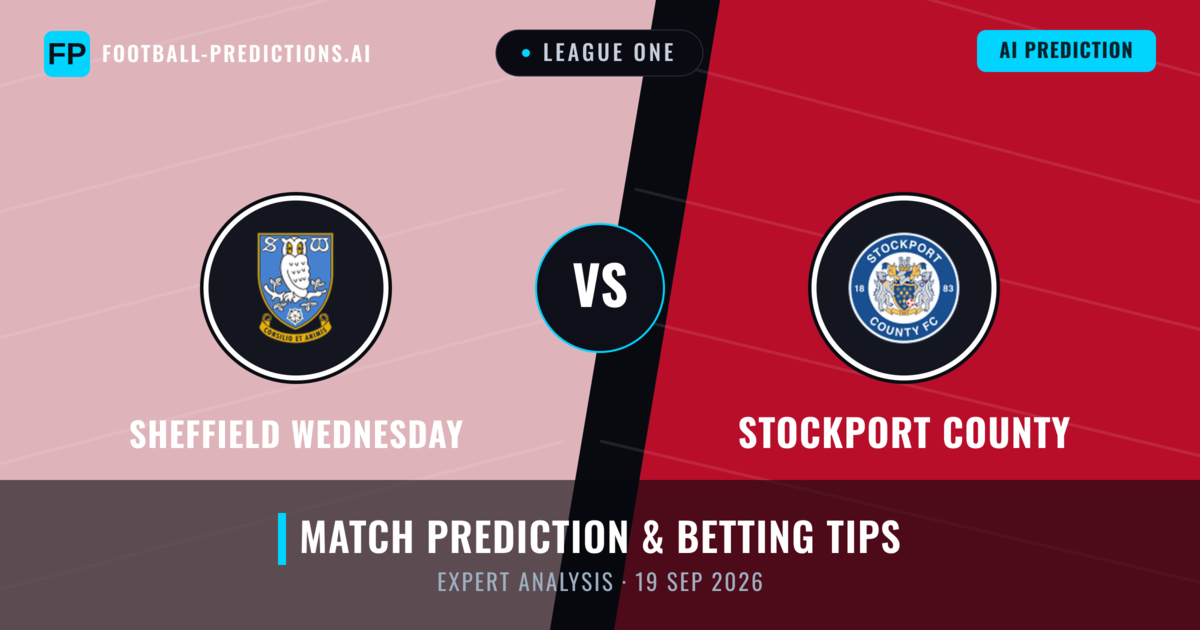 Sheffield Wednesday vs Stockport County — match prediction & preview