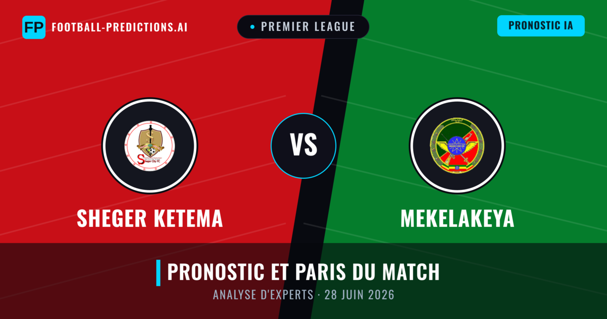 Sheger Ketema vs Mekelakeya — pronostic et avant-match