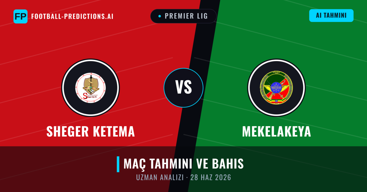 Sheger Ketema - Mekelakeya — maç tahmini ve önizleme
