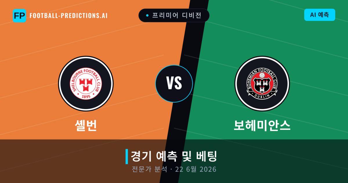 셸번 대 보헤미안스 — 경기 예측 및 프리뷰