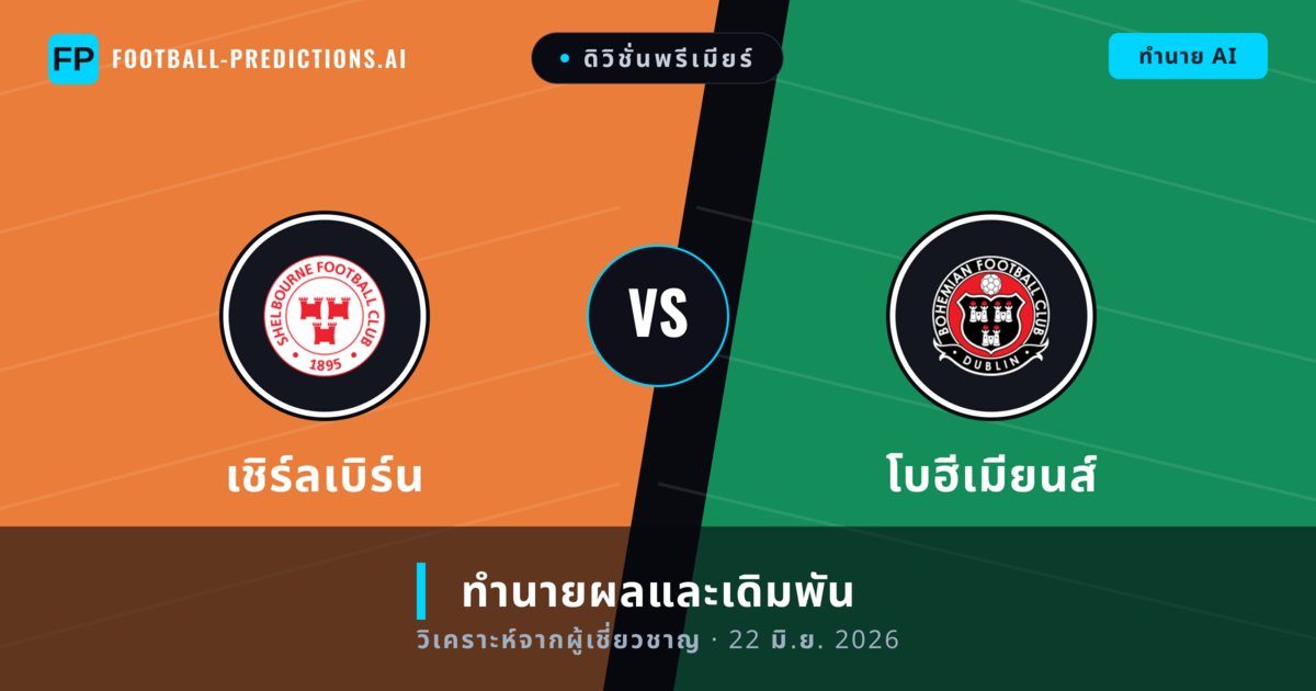 เชิร์ลเบิร์น พบ โบฮีเมียนส์ — ทำนายผลและพรีวิวการแข่งขัน