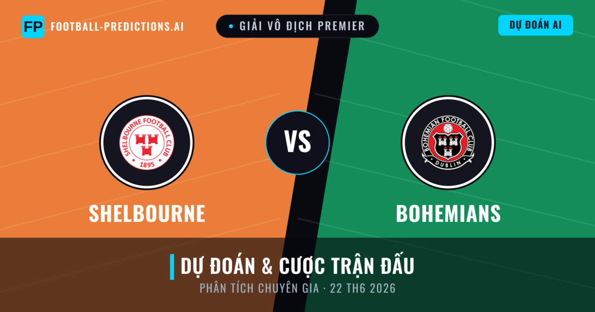 Shelbourne vs Bohemians — dự đoán và xem trước trận đấu
