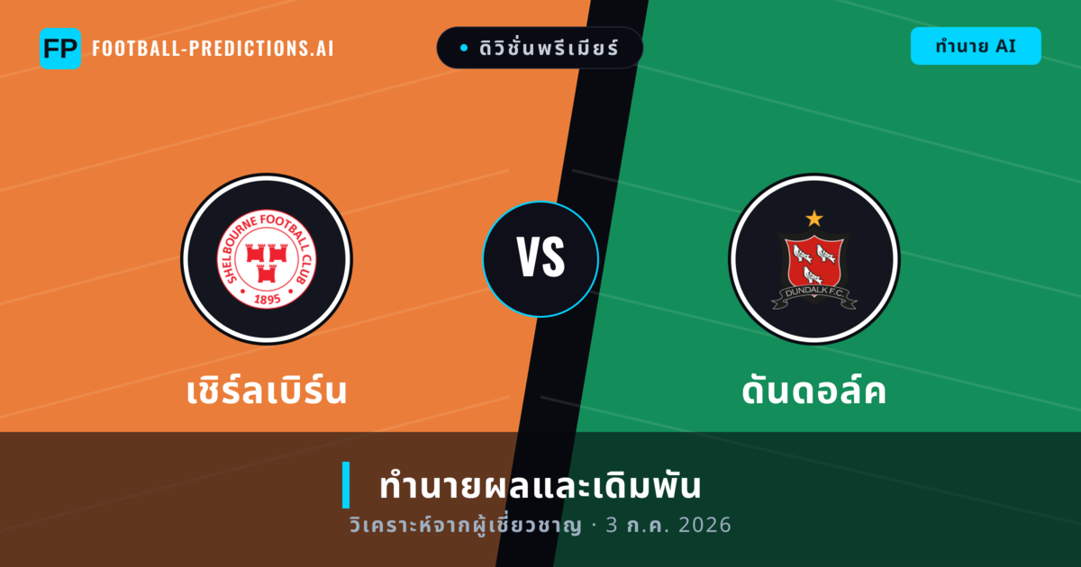 เชิร์ลเบิร์น พบ ดันดอล์ค — ทำนายผลและพรีวิวการแข่งขัน