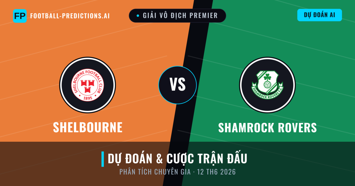Shelbourne vs Shamrock Rovers — dự đoán và xem trước trận đấu