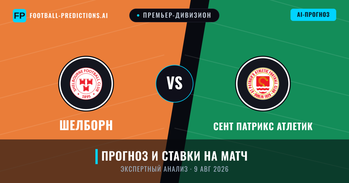Шелборн – Сент Патрикс Атлетик — прогноз и превью матча
