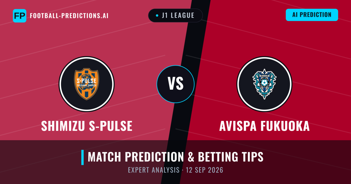 Shimizu S-pulse vs Avispa Fukuoka — match prediction & preview