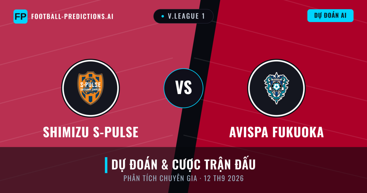 Shimizu S-Pulse vs Avispa Fukuoka — dự đoán và xem trước trận đấu