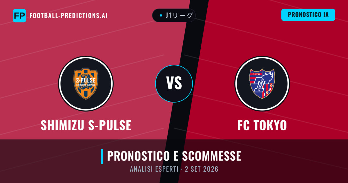 Shimizu S-Pulse vs FC Tokyo — pronostico e anteprima del match