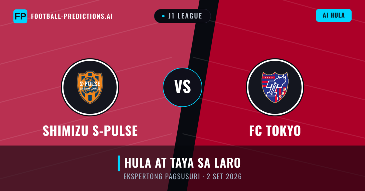 Shimizu S-Pulse vs FC Tokyo — hula at preview ng laban