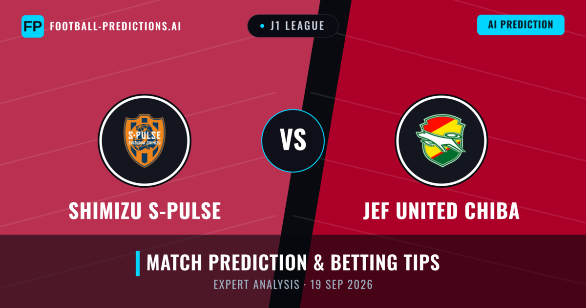 Shimizu S-pulse vs JEF United Chiba — match prediction & preview