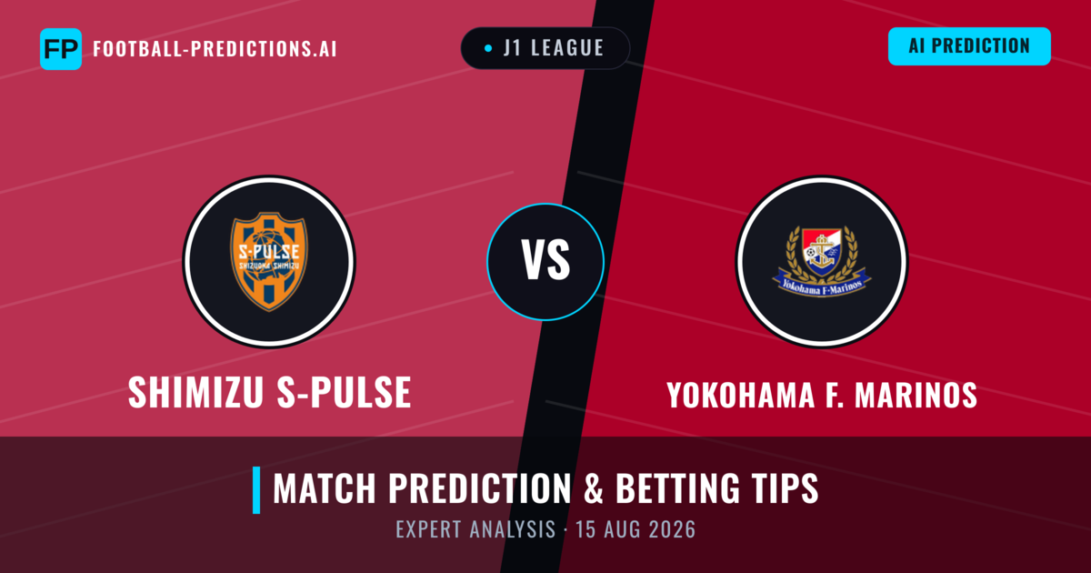 Shimizu S-pulse vs Yokohama F. Marinos — match prediction & preview