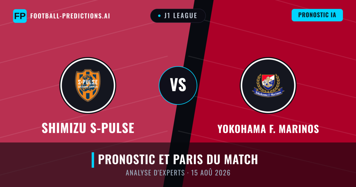 Shimizu S-Pulse vs Yokohama F. Marinos — pronostic et avant-match