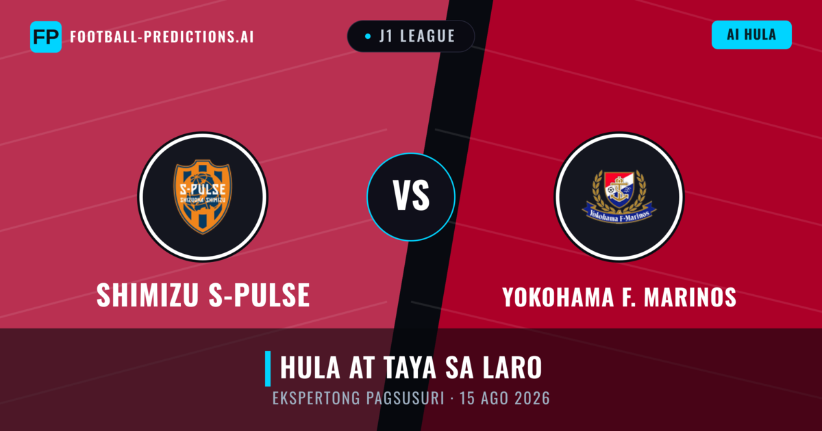 Shimizu S-Pulse vs Yokohama F. Marinos — hula at preview ng laban