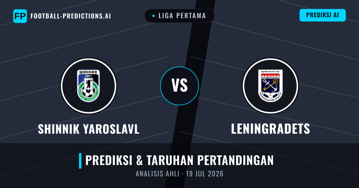 Shinnik Yaroslavl vs Leningradets — prediksi dan pratinjau pertandingan