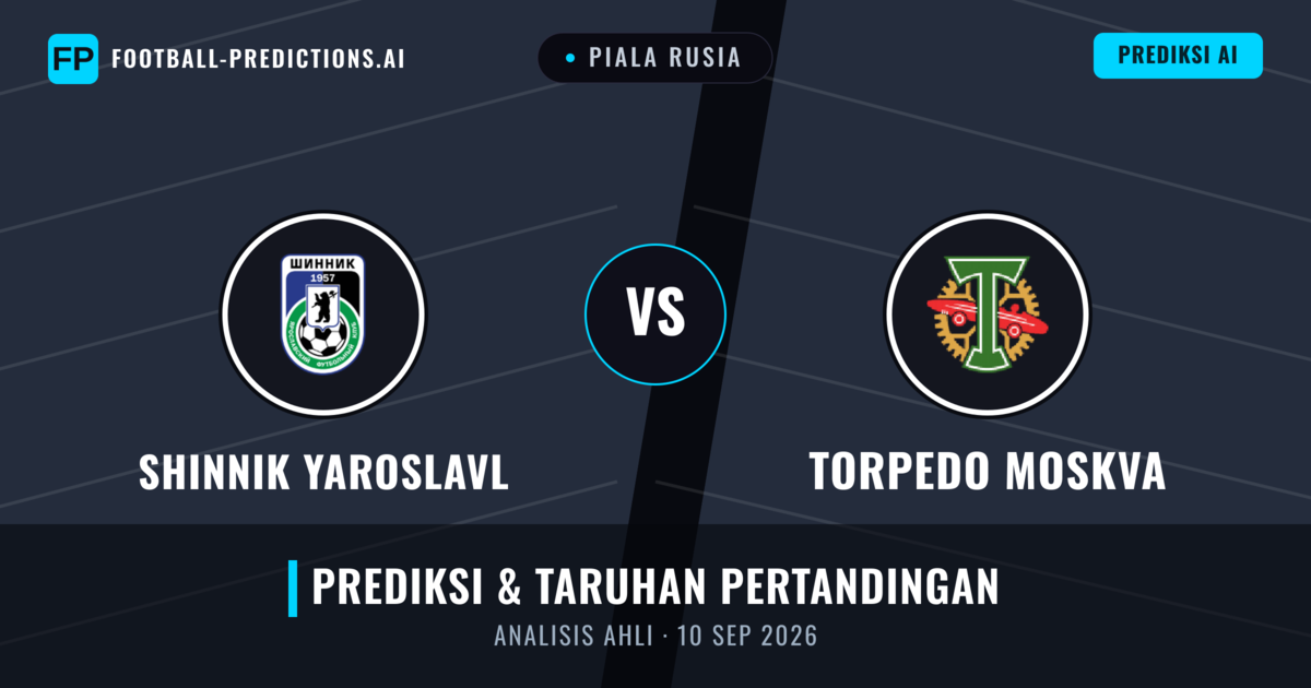 Shinnik Yaroslavl vs Torpedo Moskwa — prediksi dan pratinjau pertandingan