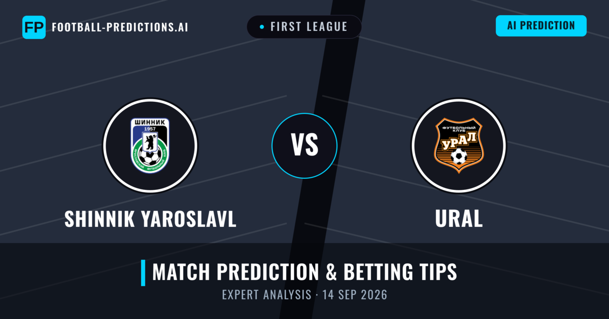 Shinnik Yaroslavl vs Ural — match prediction & preview
