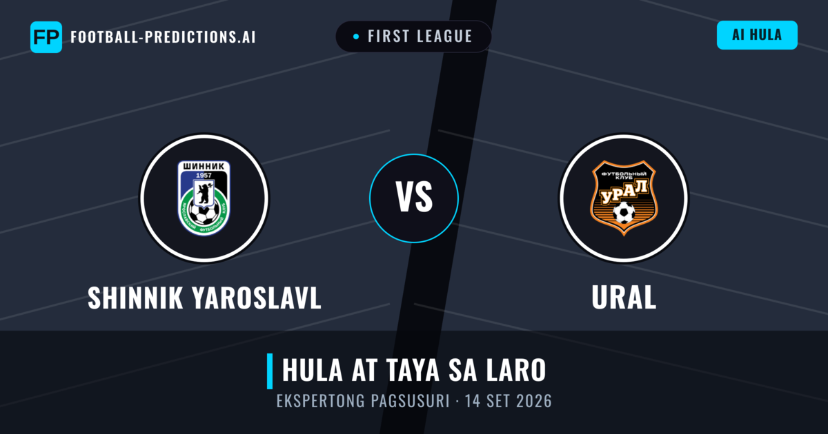 Shinnik Yaroslavl vs Ural — hula at preview ng laban
