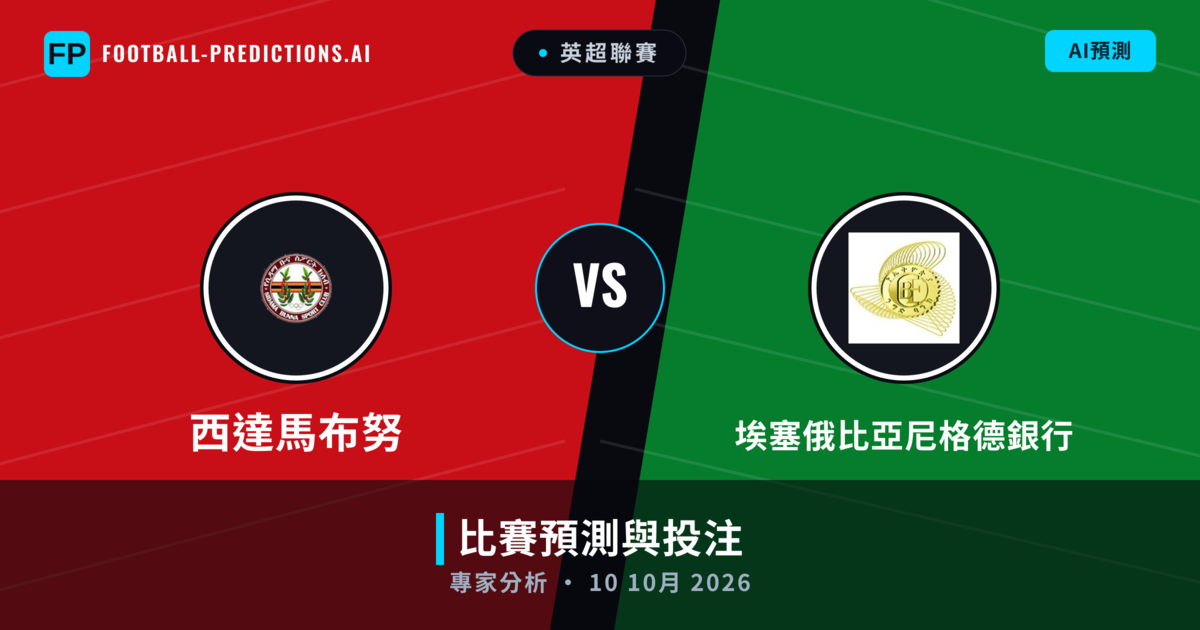 西達馬布努 vs 埃塞俄比亞尼格德銀行 — 比赛预测和前瞻