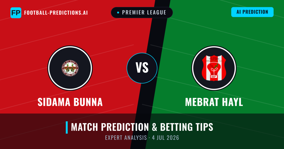 Sidama Bunna vs Mebrat Hayl — match prediction & preview