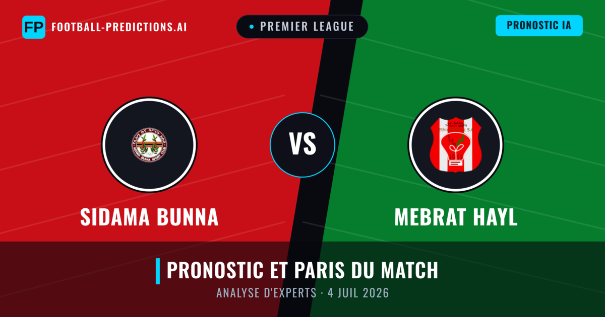 Sidama Bunna vs Mebrat Hayl — pronostic et avant-match