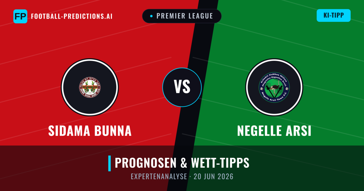 Sidama Bunna vs Negelle Arsi — Prognose und Spielvorschau