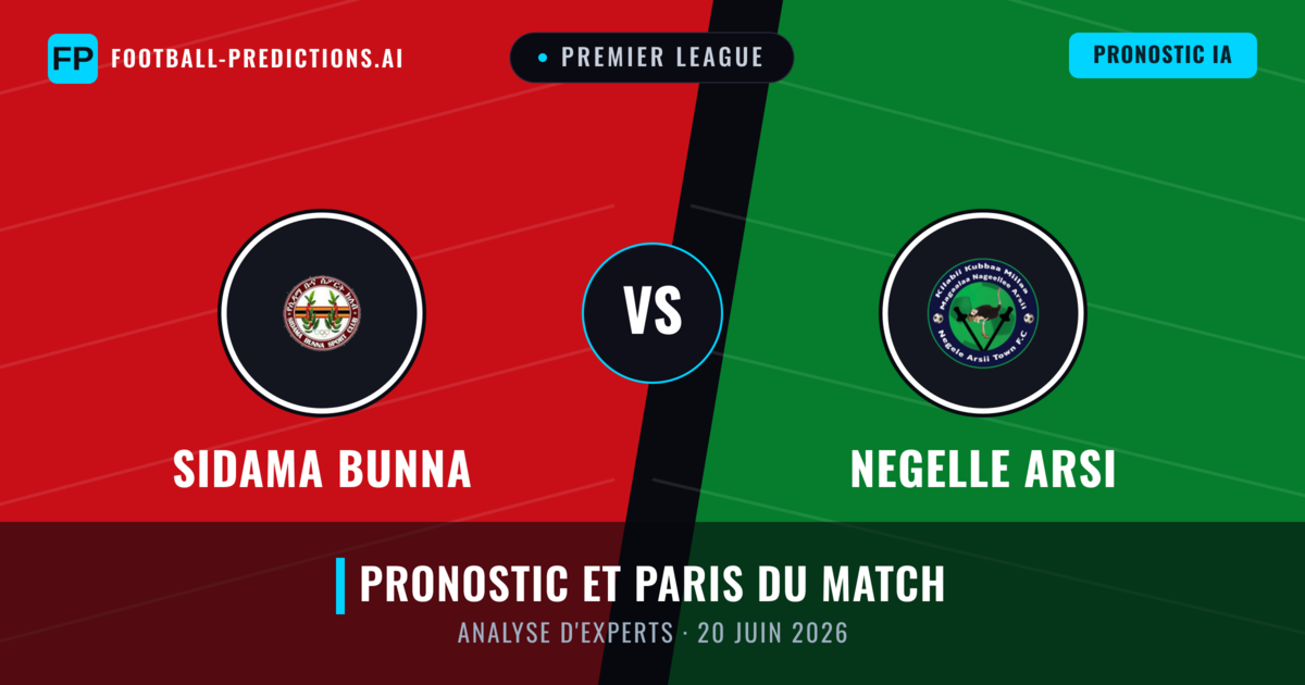 Sidama Bunna vs Negelle Arsi — pronostic et avant-match