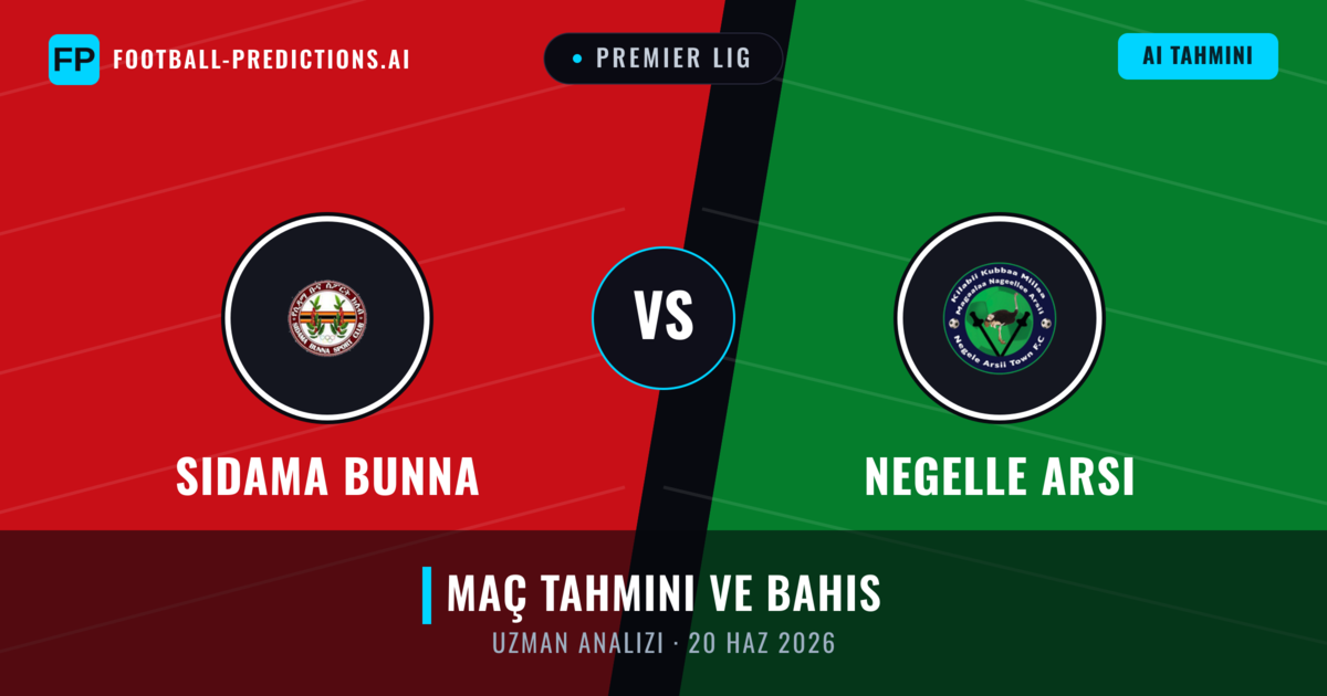 Sidama Bunna - Negelle Arsi — maç tahmini ve önizleme