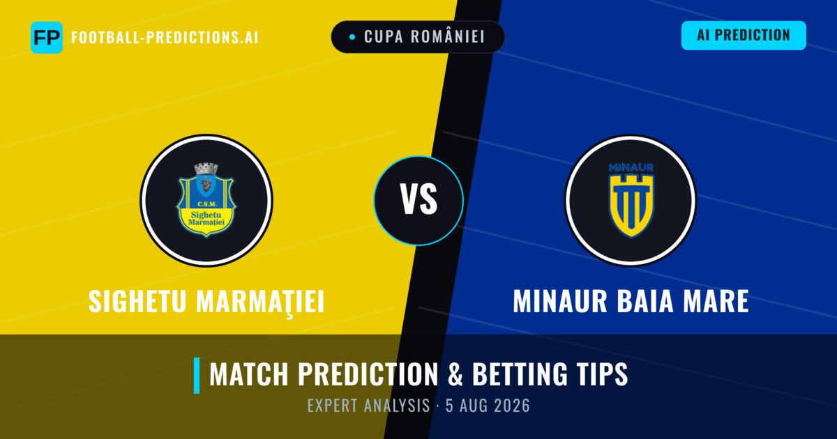 Sighetu Marmaţiei vs Minaur Baia Mare — match prediction & preview