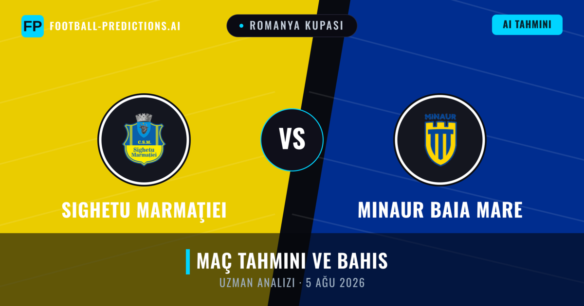 Sighetu Marmaţiei - Minaur Baia Mare — maç tahmini ve önizleme