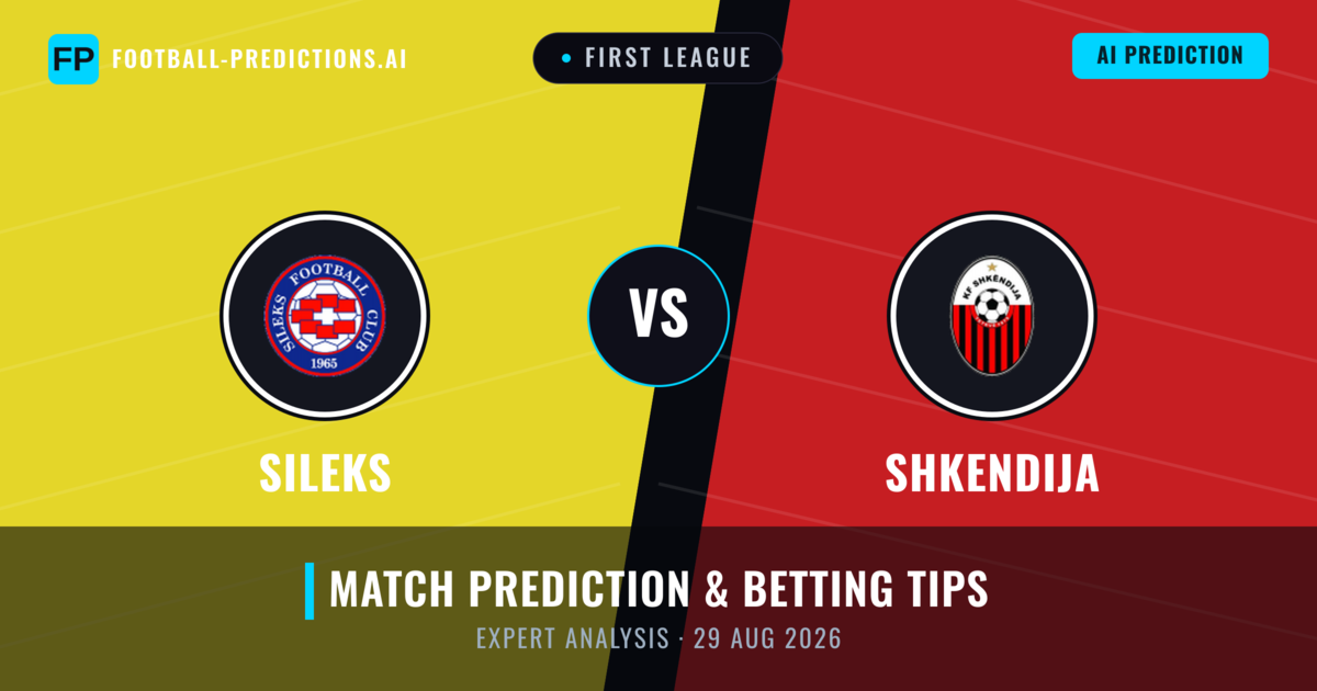Sileks vs Shkendija — match prediction & preview