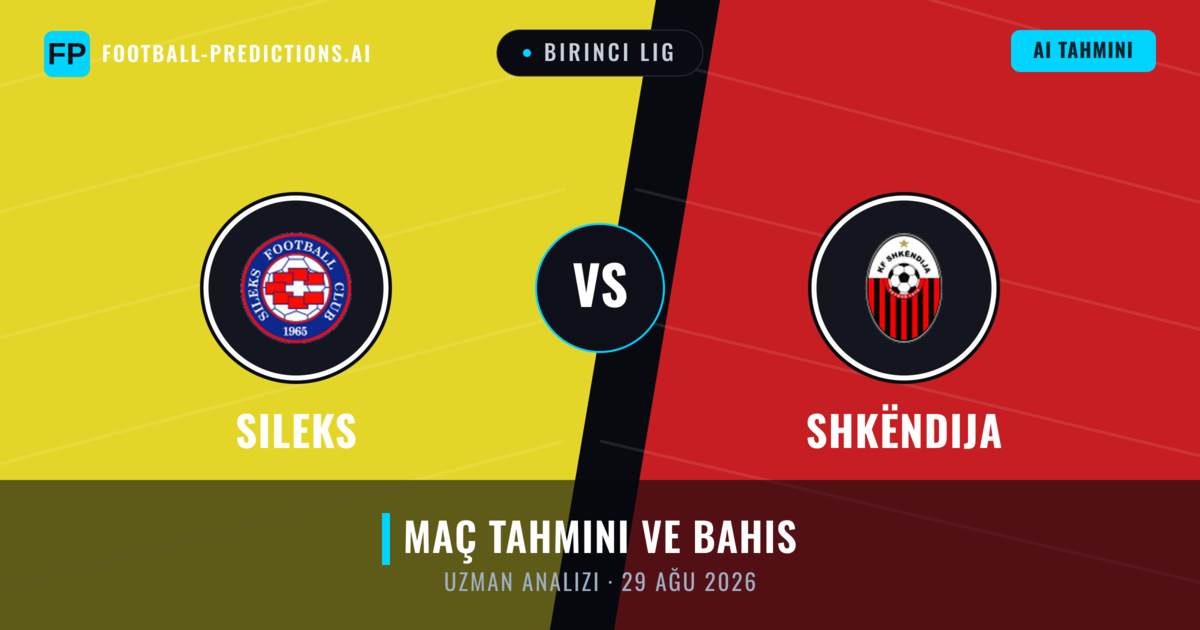 Sileks - Shkëndija — maç tahmini ve önizleme