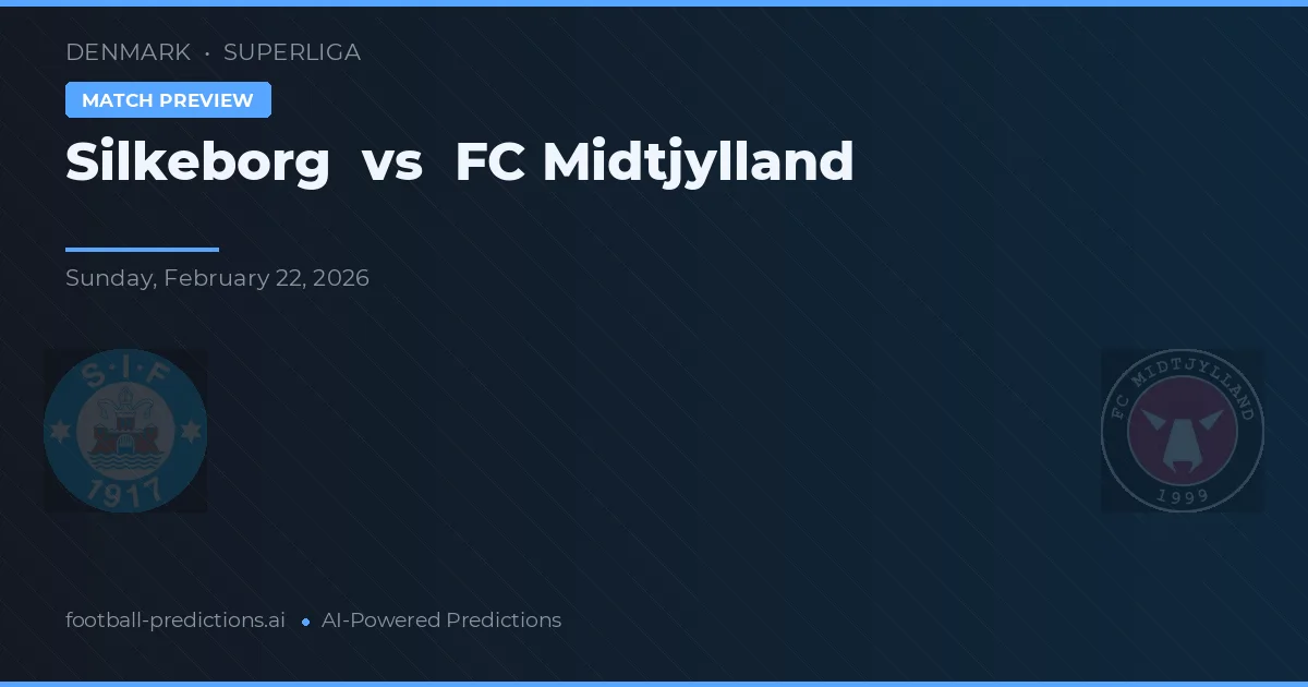 Silkeborg vs FC Midtjylland — pronostico e anteprima del match