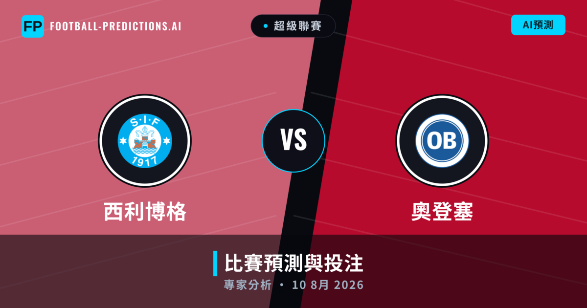 西利博格 vs 奧登塞 — 比赛预测和前瞻