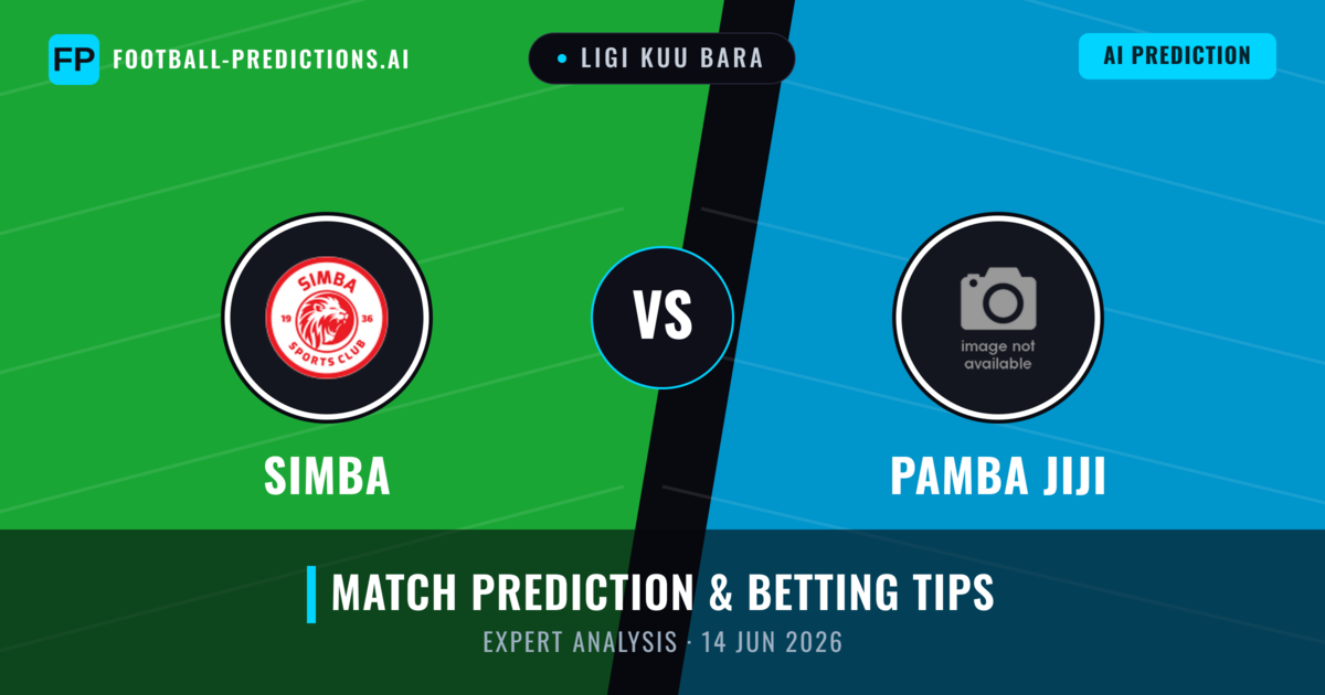 Simba vs Pamba Jiji — match prediction & preview