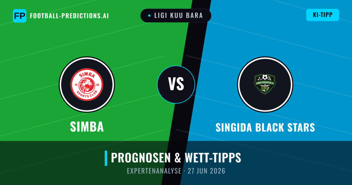 Simba vs Singida Black Stars — Prognose und Spielvorschau