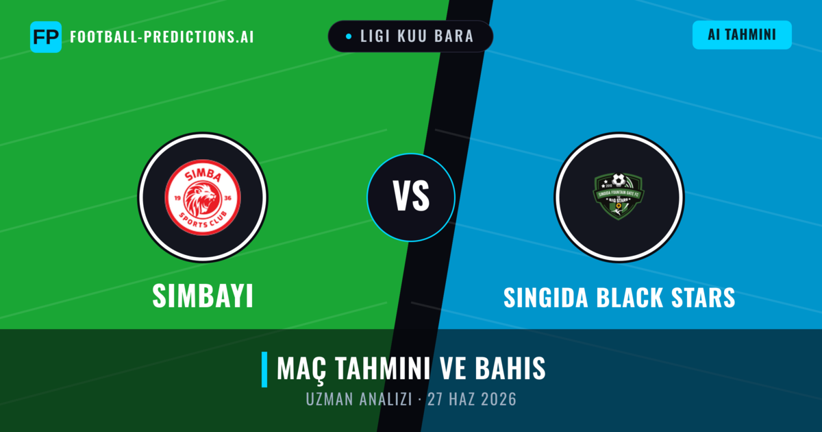 Simbayı - Singida Black Stars — maç tahmini ve önizleme