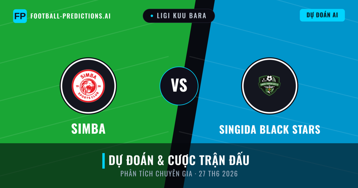 Simba vs Singida Black Stars — dự đoán và xem trước trận đấu