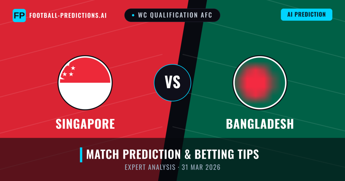 Singapore vs Bangladesh — match prediction & preview