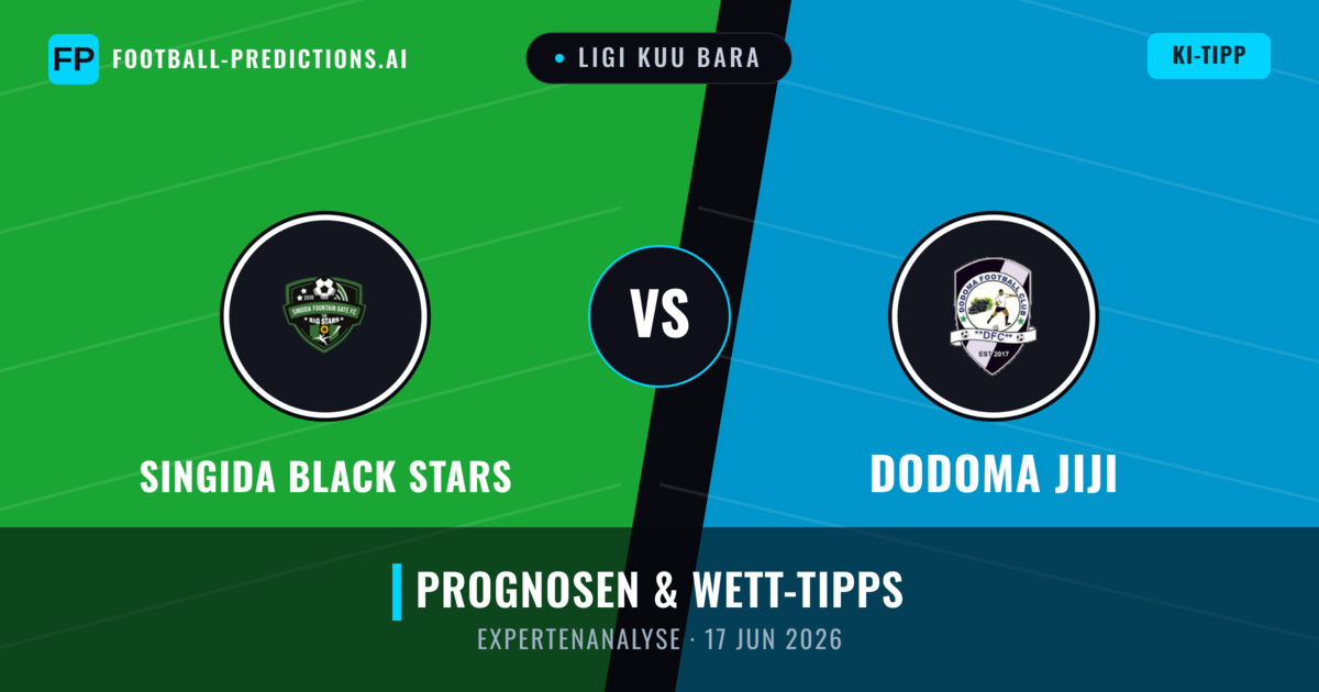 Singida Black Stars vs Dodoma Jiji — Prognose und Spielvorschau