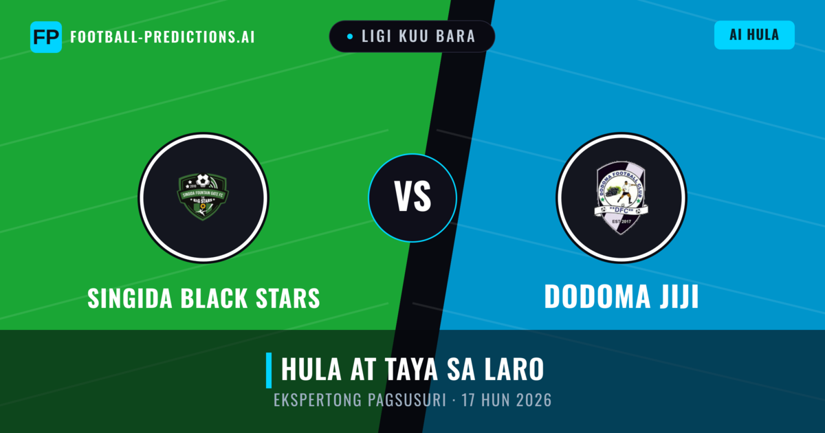 Singida Black Stars vs Dodoma Jiji — hula at preview ng laban