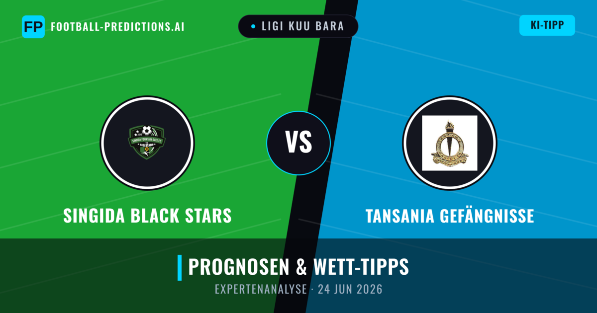 Singida Black Stars vs Tansania Gefängnisse — Prognose und Spielvorschau