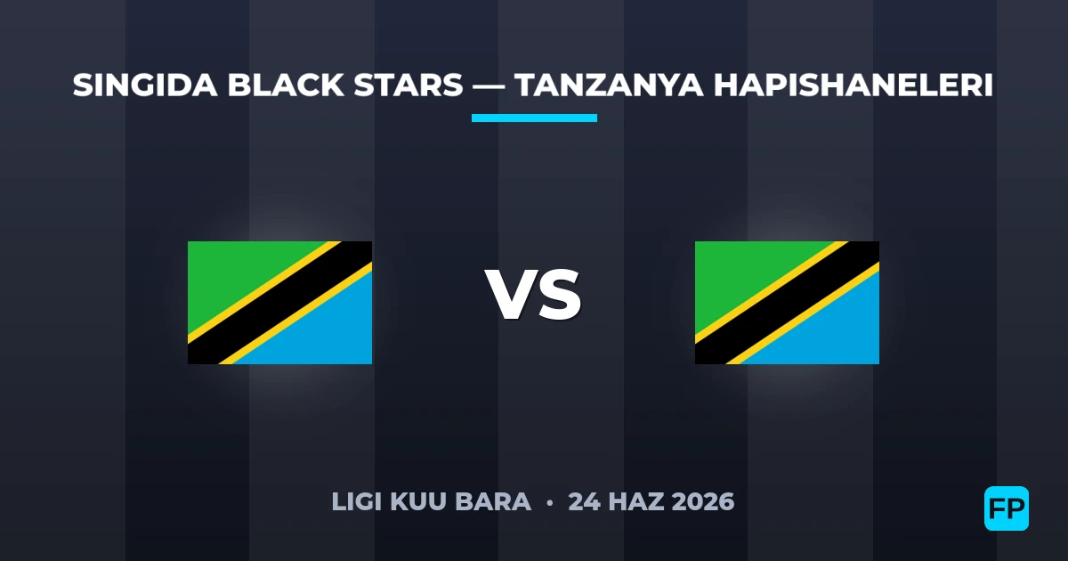 Singida Black Stars - Tanzanya Hapishaneleri — maç tahmini ve önizleme
