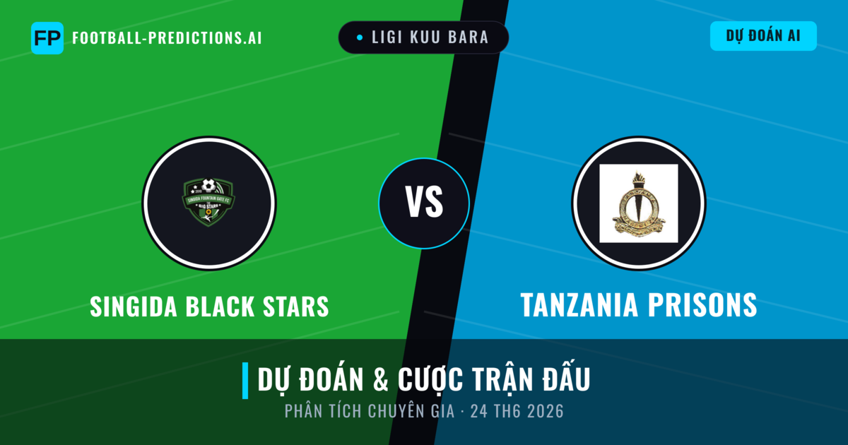 Singida Black Stars vs Tanzania Prisons — dự đoán và xem trước trận đấu