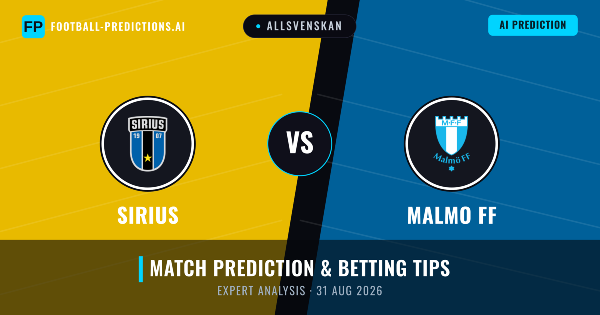 Sirius vs Malmo FF — match prediction & preview