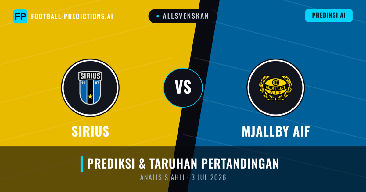 Sirius vs Mjällby AIF — prediksi dan pratinjau pertandingan